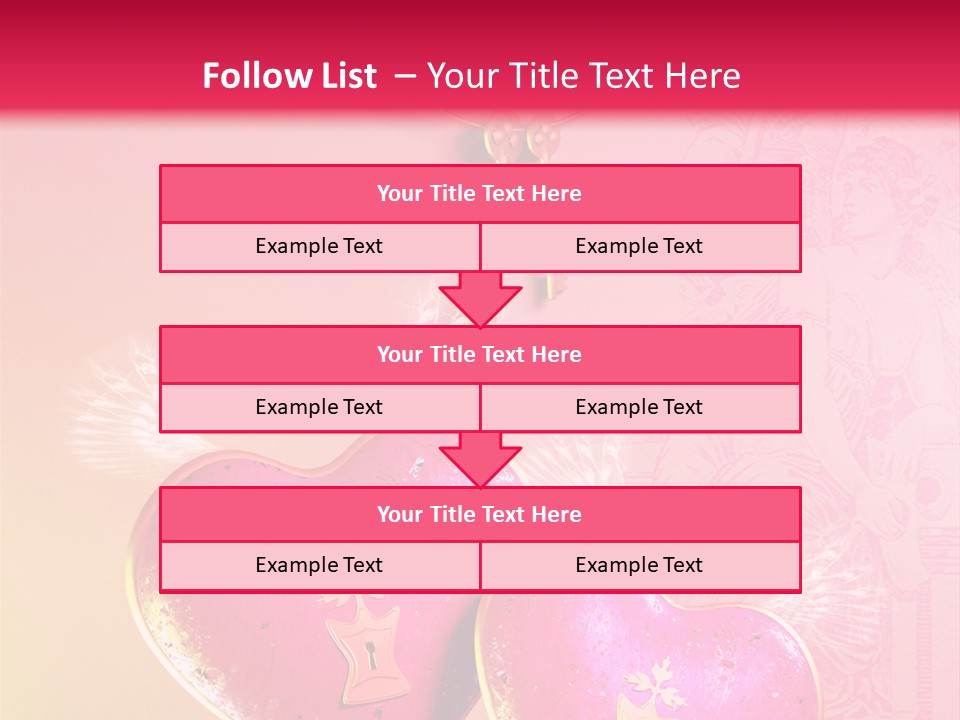 My Heart For You Quotes PowerPoint Template
