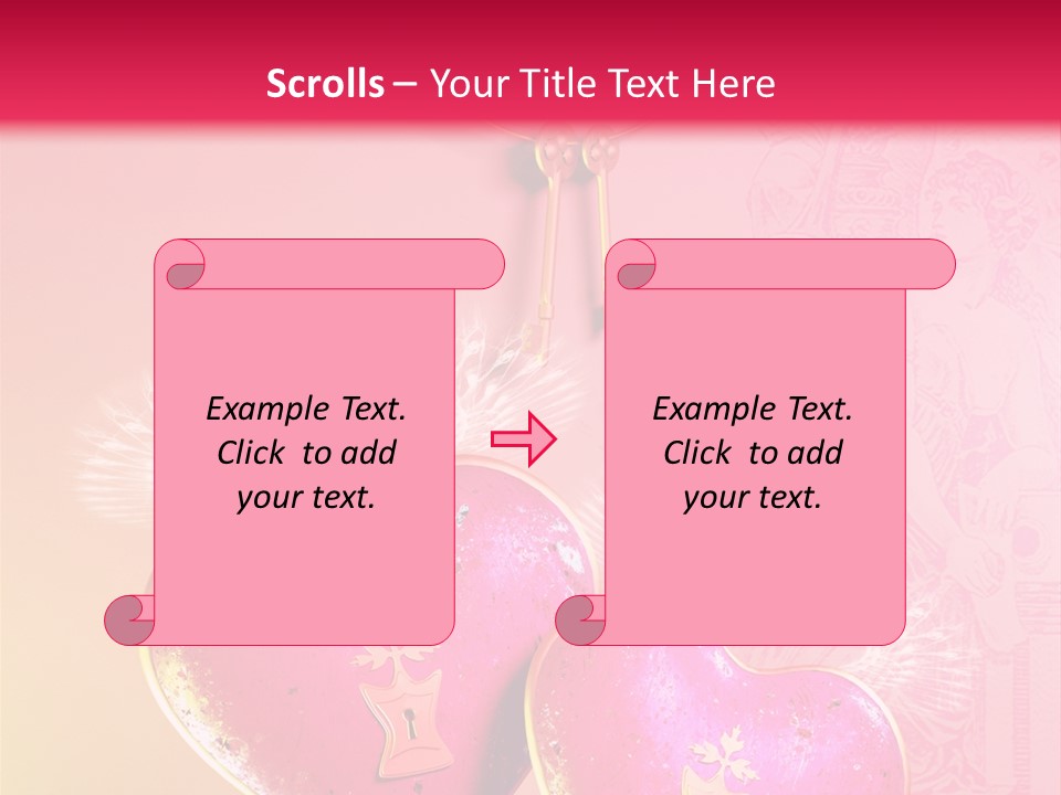 My Heart For You Quotes PowerPoint Template