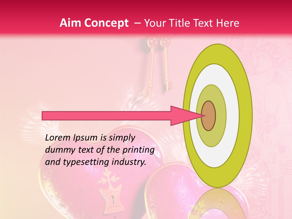 My Heart For You Quotes PowerPoint Template