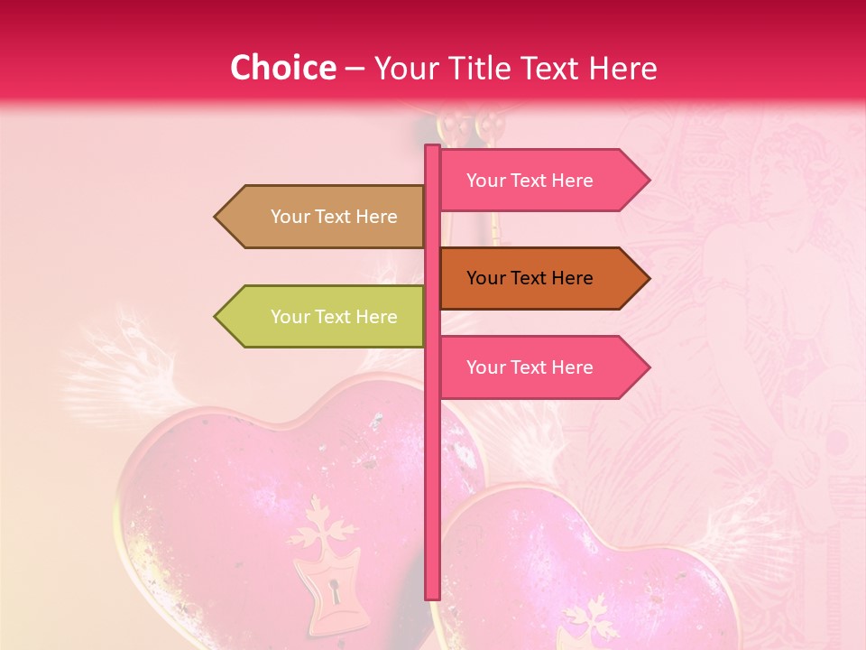 My Heart For You Quotes PowerPoint Template