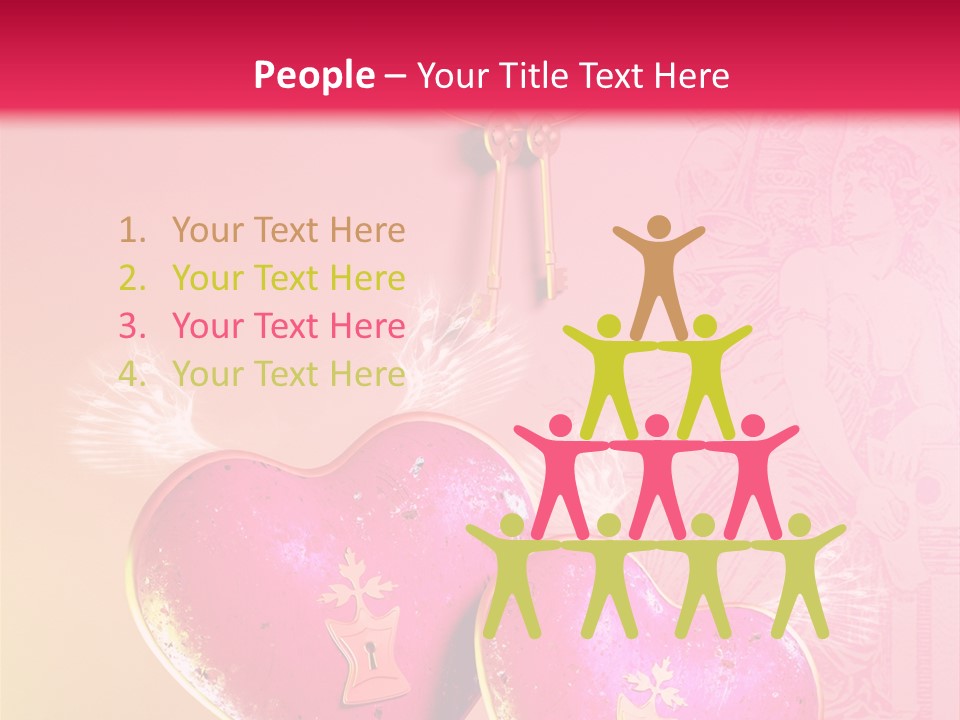 My Heart For You Quotes PowerPoint Template