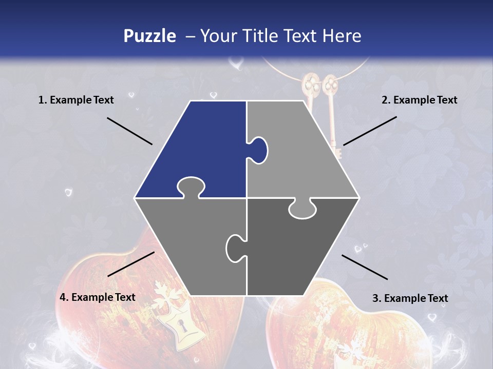 Valentine Day Wall PowerPoint Template