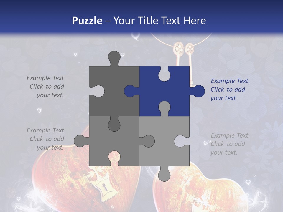 Valentine Day Wall PowerPoint Template