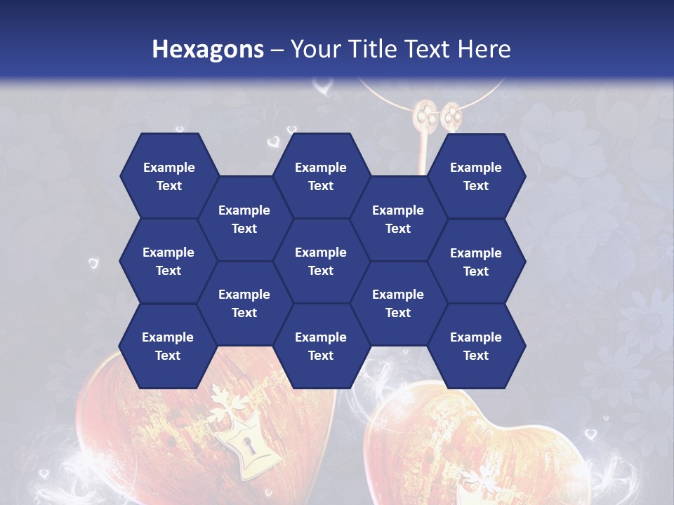 Valentine Day Wall PowerPoint Template