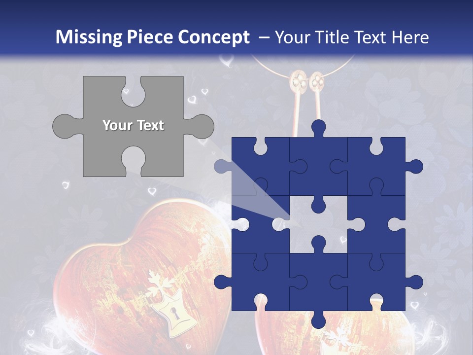 Valentine Day Wall PowerPoint Template