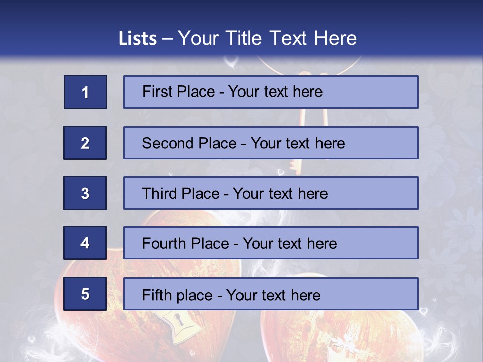 Valentine Day Wall PowerPoint Template