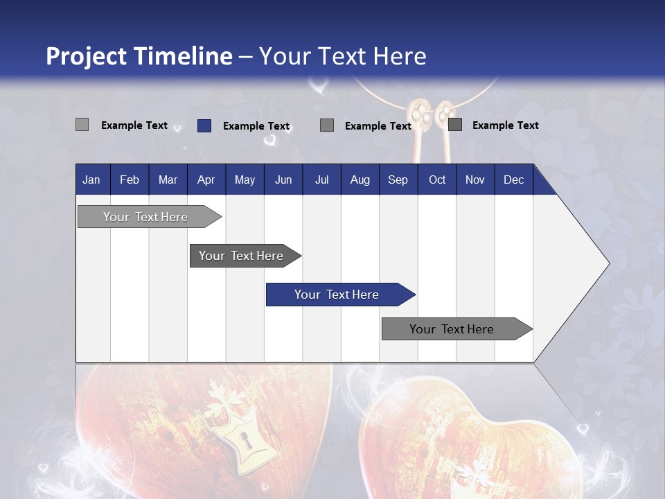 Valentine Day Wall PowerPoint Template