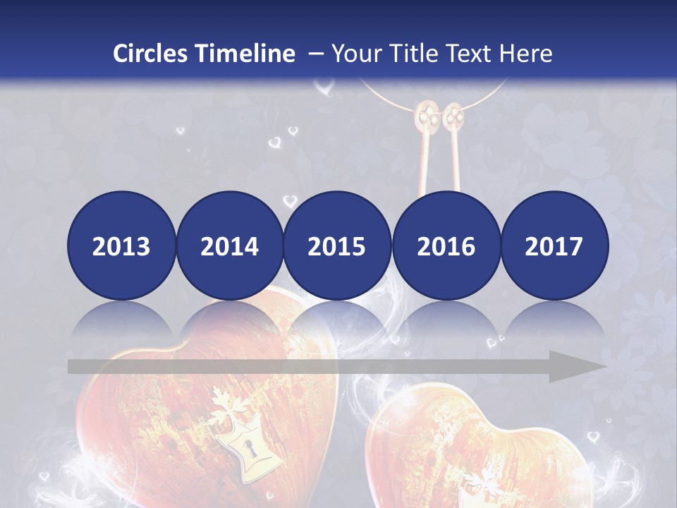 Valentine Day Wall PowerPoint Template