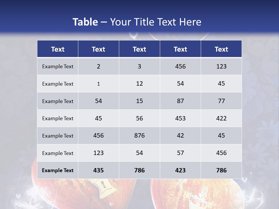 Valentine Day Wall PowerPoint Template