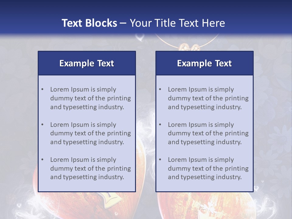 Valentine Day Wall PowerPoint Template