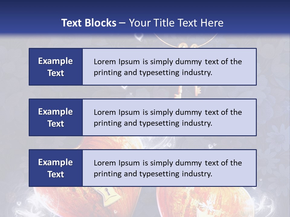 Valentine Day Wall PowerPoint Template