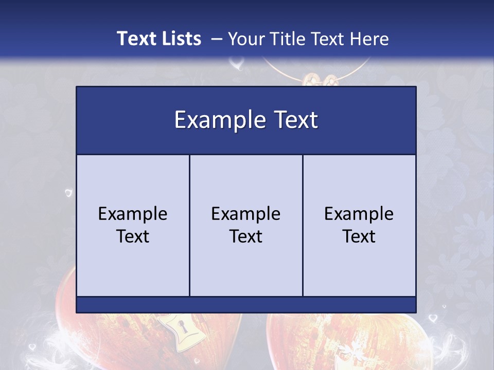 Valentine Day Wall PowerPoint Template