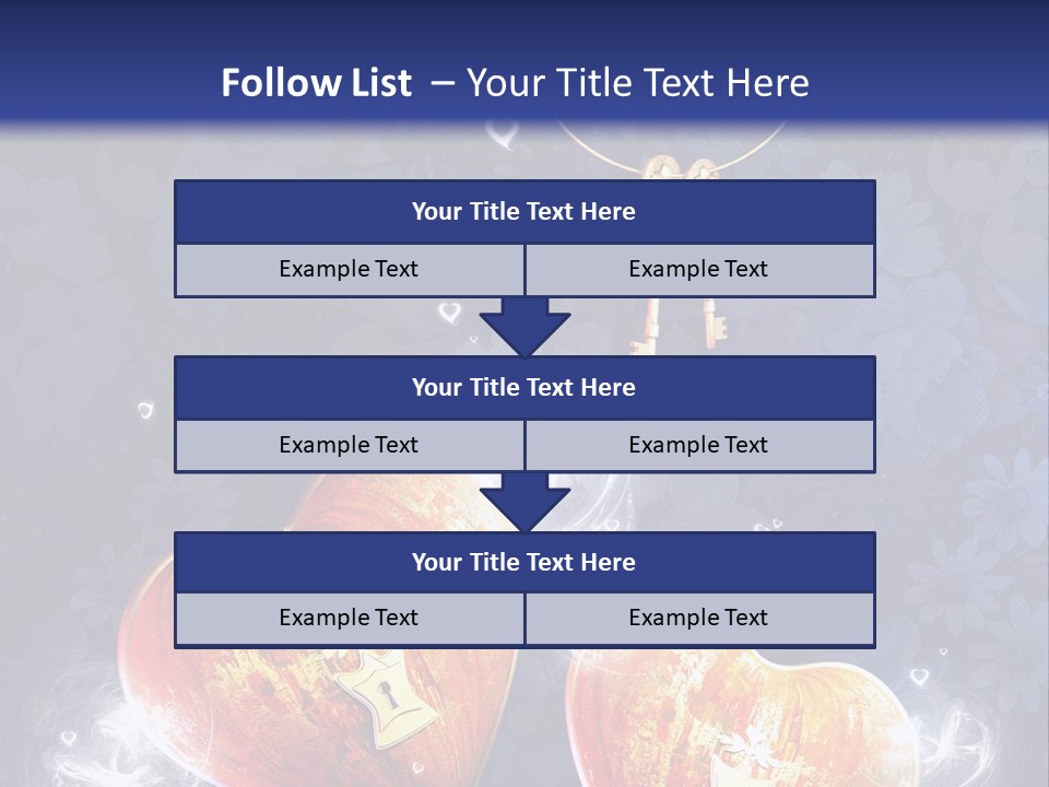 Valentine Day Wall PowerPoint Template