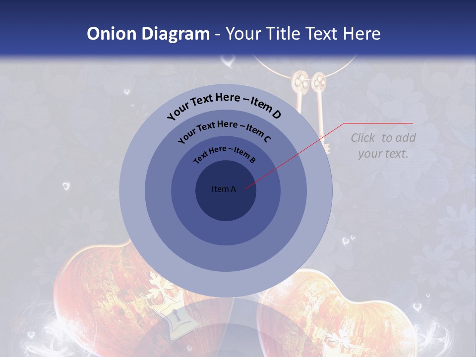 Valentine Day Wall PowerPoint Template