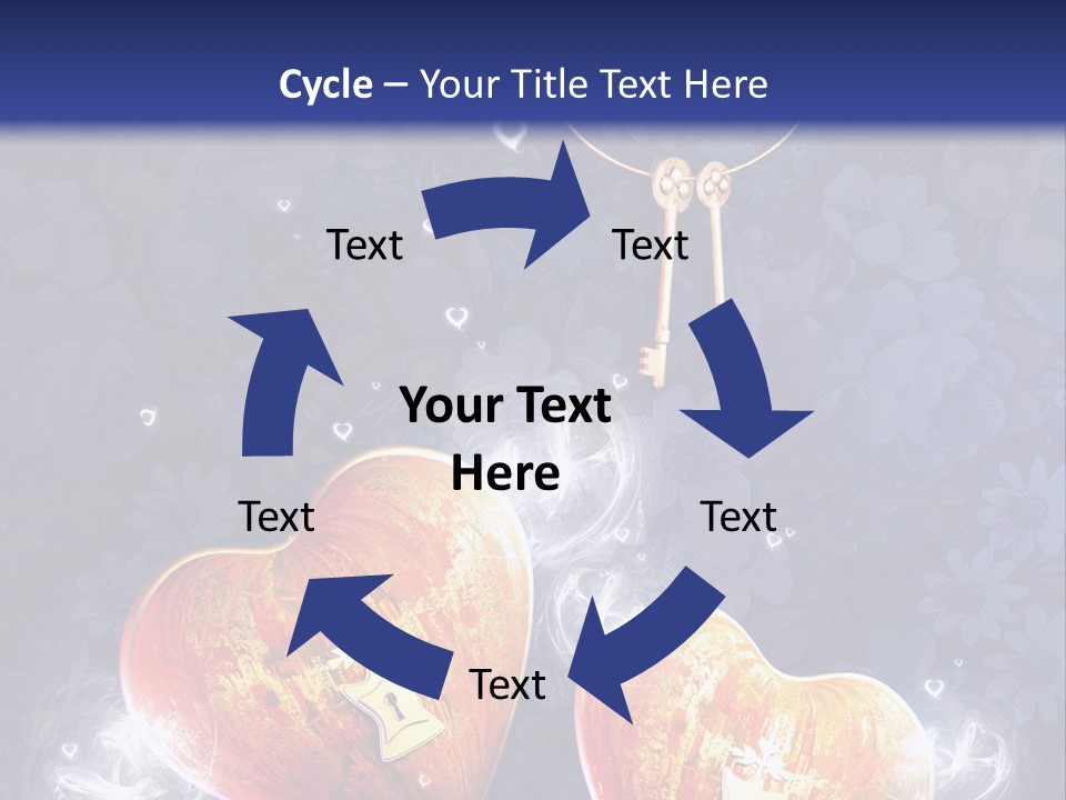 Valentine Day Wall PowerPoint Template