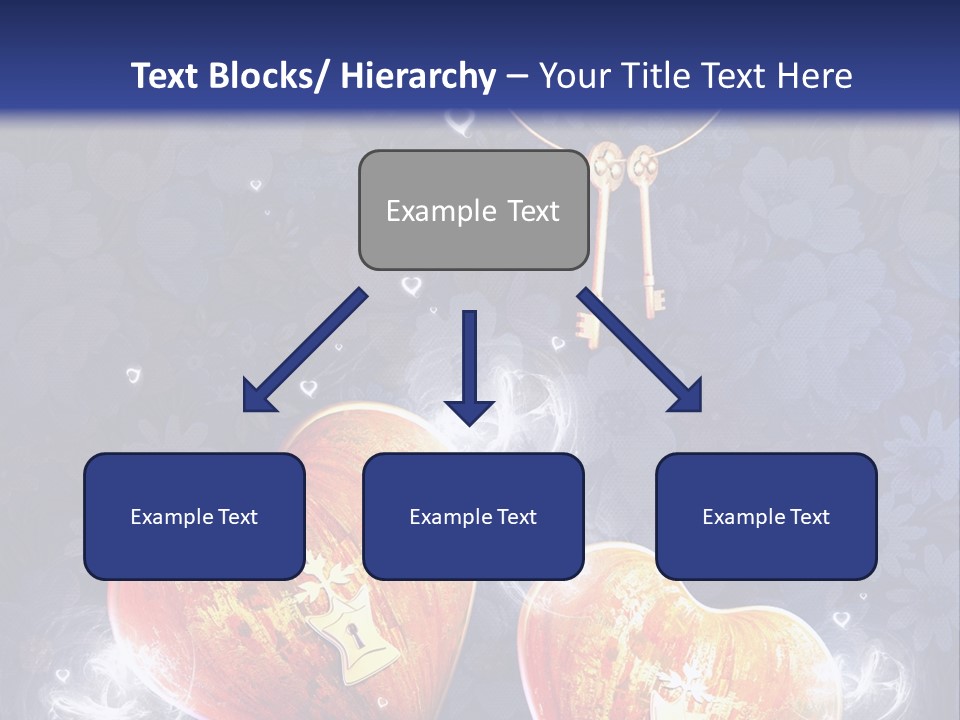 Valentine Day Wall PowerPoint Template