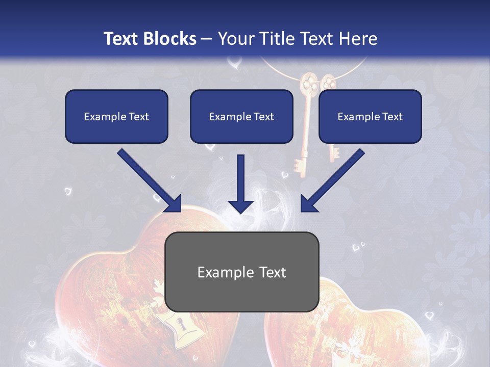 Valentine Day Wall PowerPoint Template