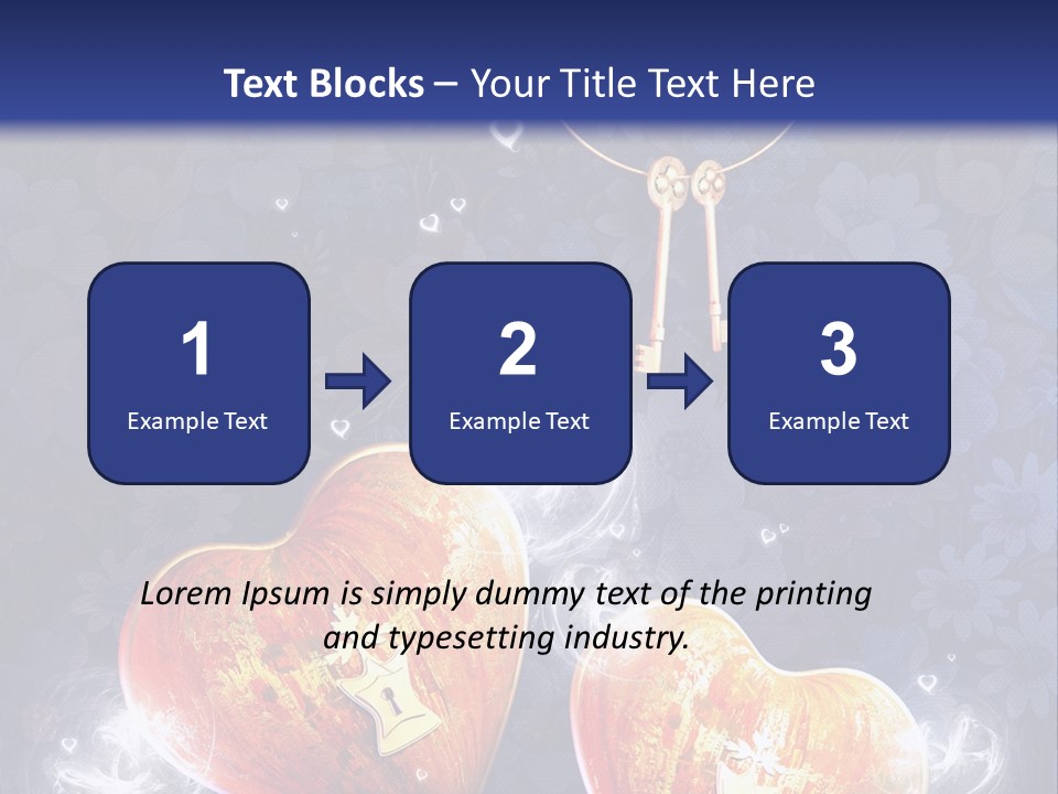 Valentine Day Wall PowerPoint Template