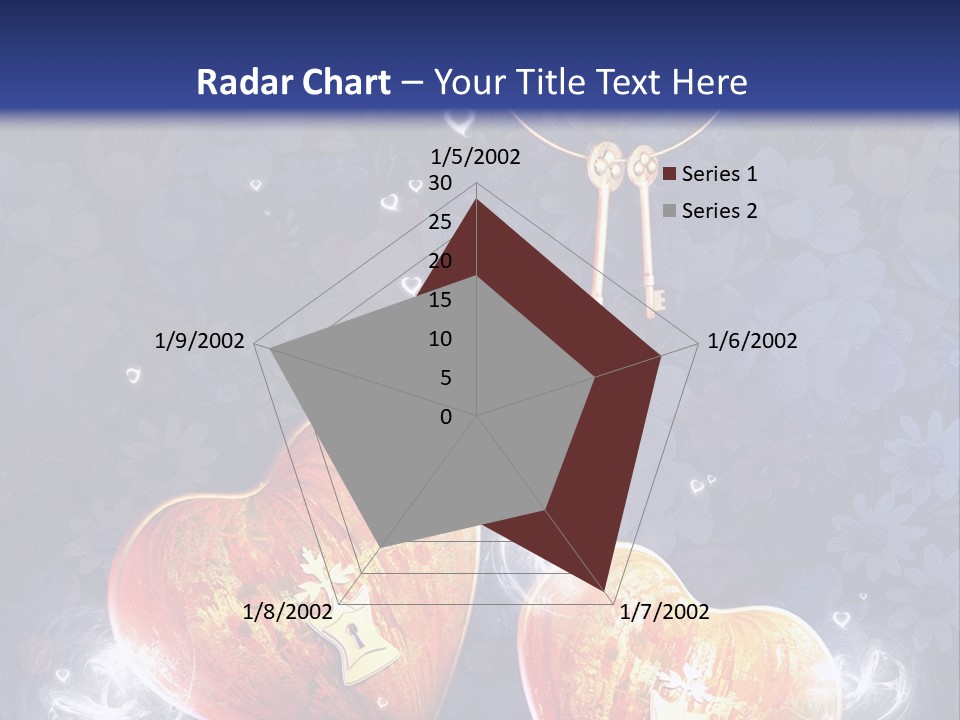 Valentine Day Wall PowerPoint Template