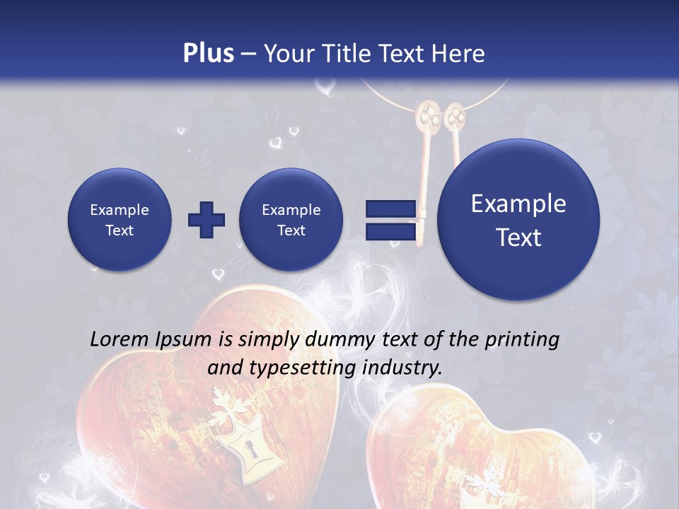 Valentine Day Wall PowerPoint Template
