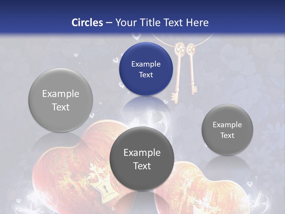 Valentine Day Wall PowerPoint Template