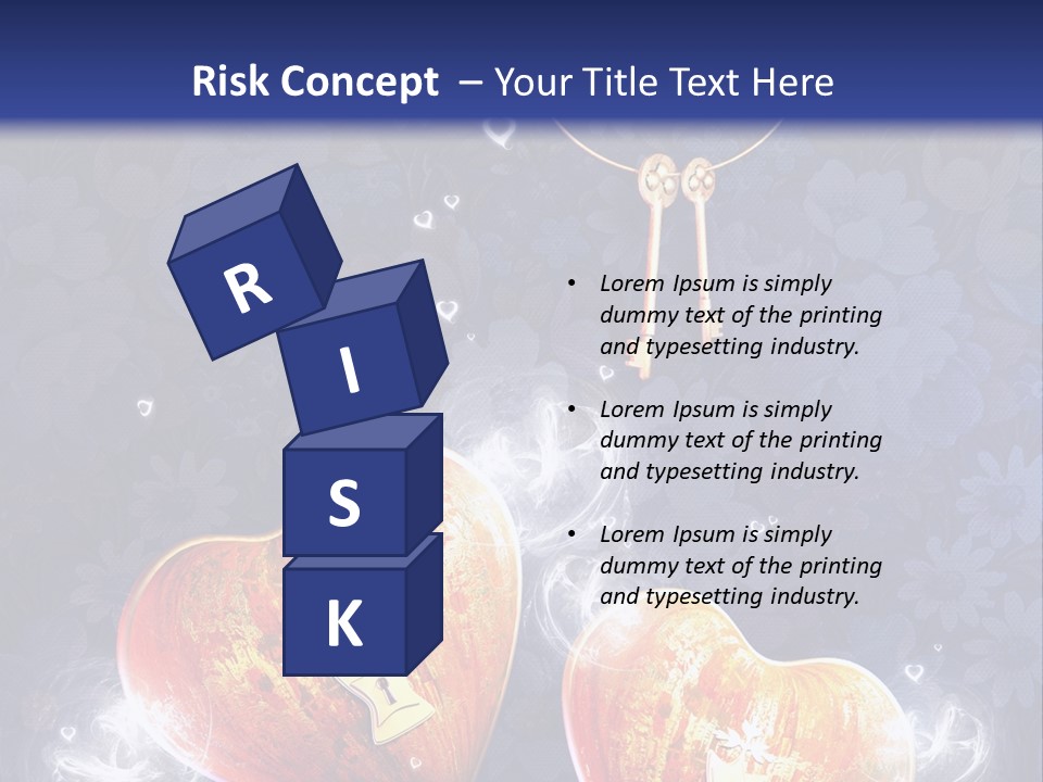 Valentine Day Wall PowerPoint Template