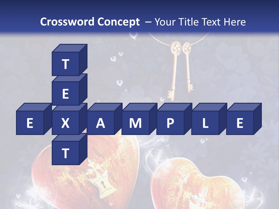 Valentine Day Wall PowerPoint Template