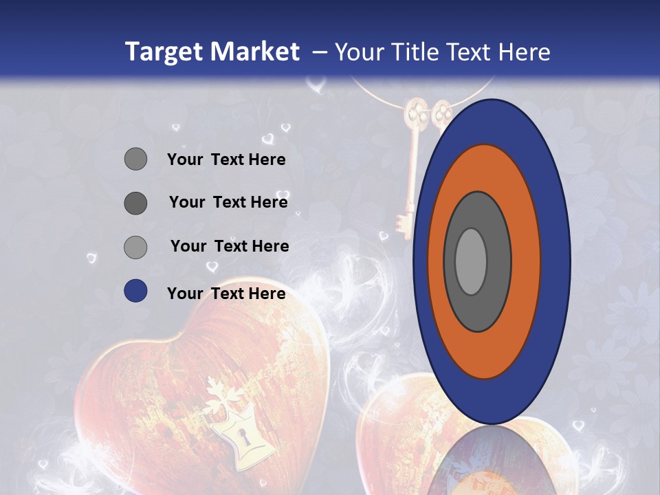 Valentine Day Wall PowerPoint Template