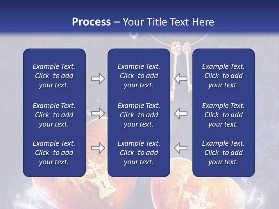 Valentine Day Wall PowerPoint Template
