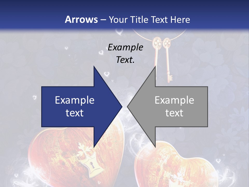 Valentine Day Wall PowerPoint Template