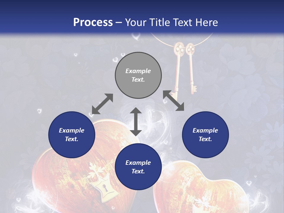 Valentine Day Wall PowerPoint Template