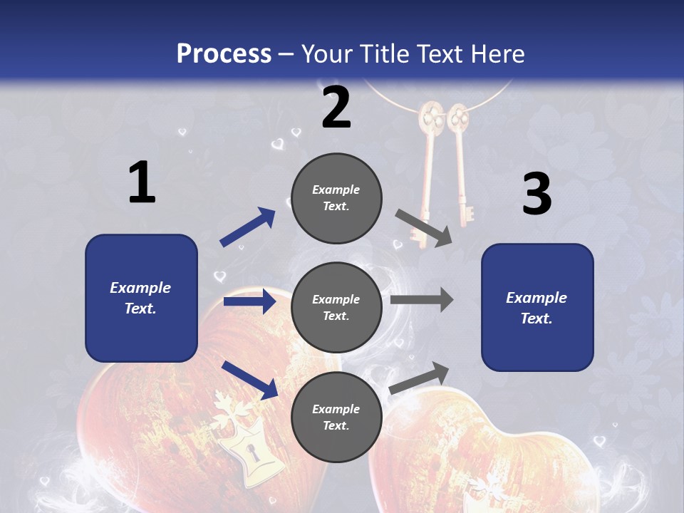 Valentine Day Wall PowerPoint Template