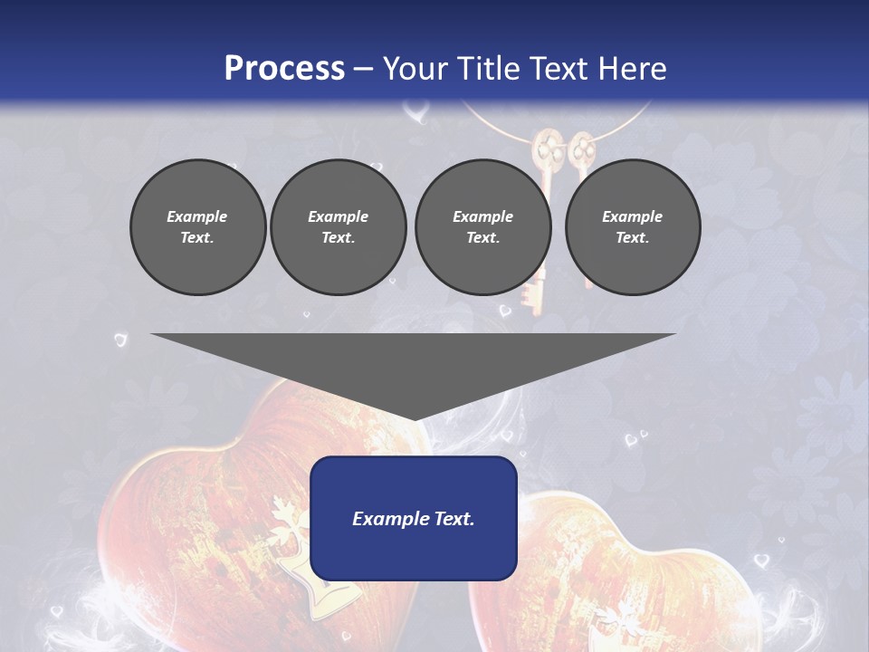 Valentine Day Wall PowerPoint Template