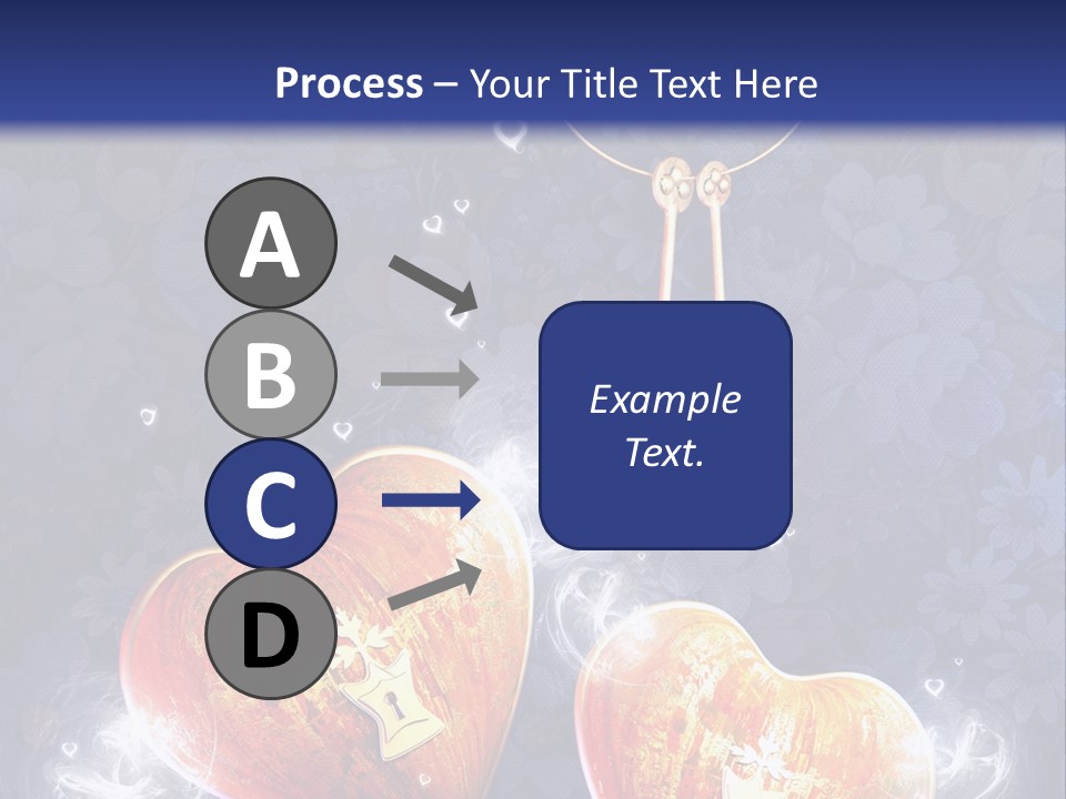 Valentine Day Wall PowerPoint Template