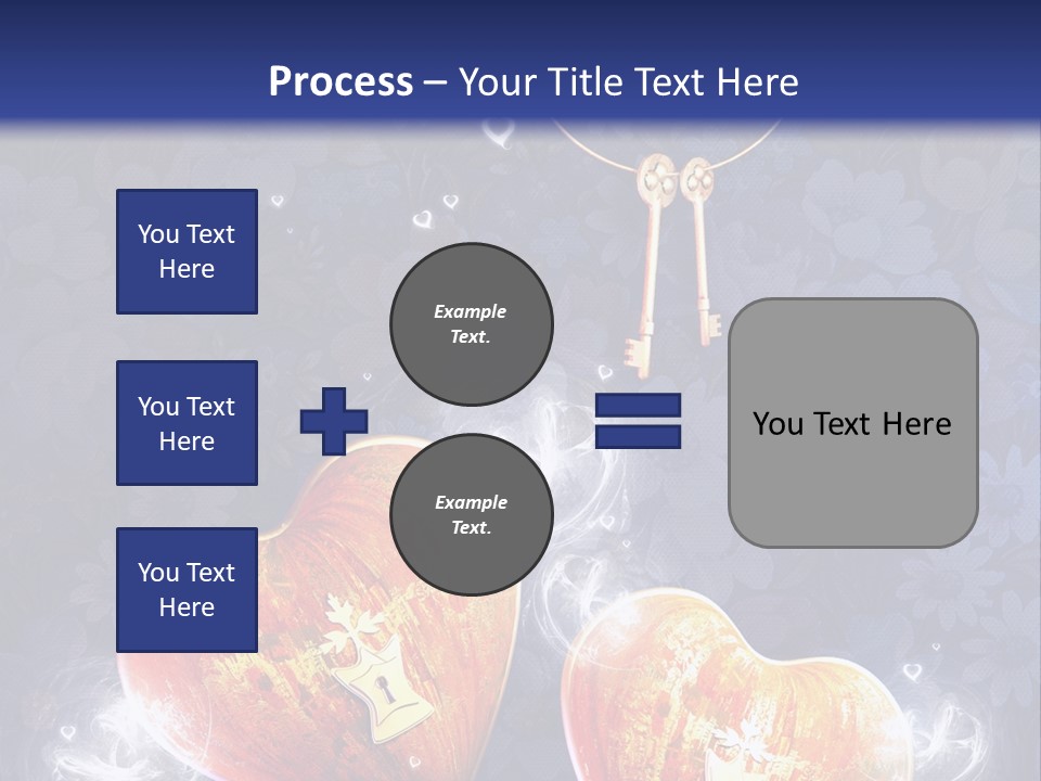 Valentine Day Wall PowerPoint Template