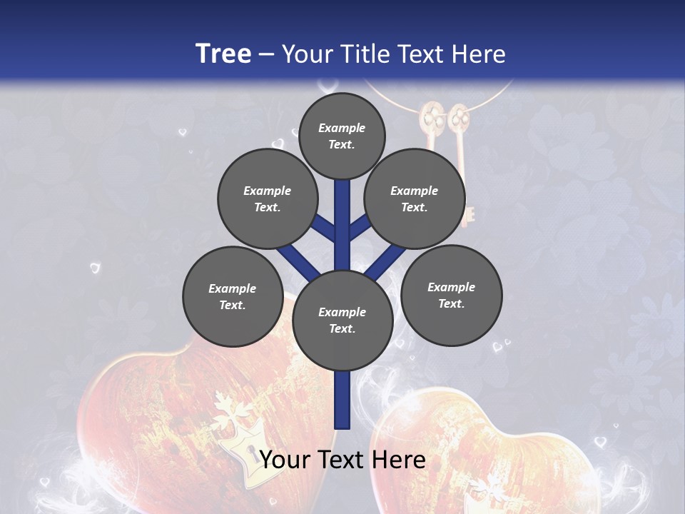 Valentine Day Wall PowerPoint Template