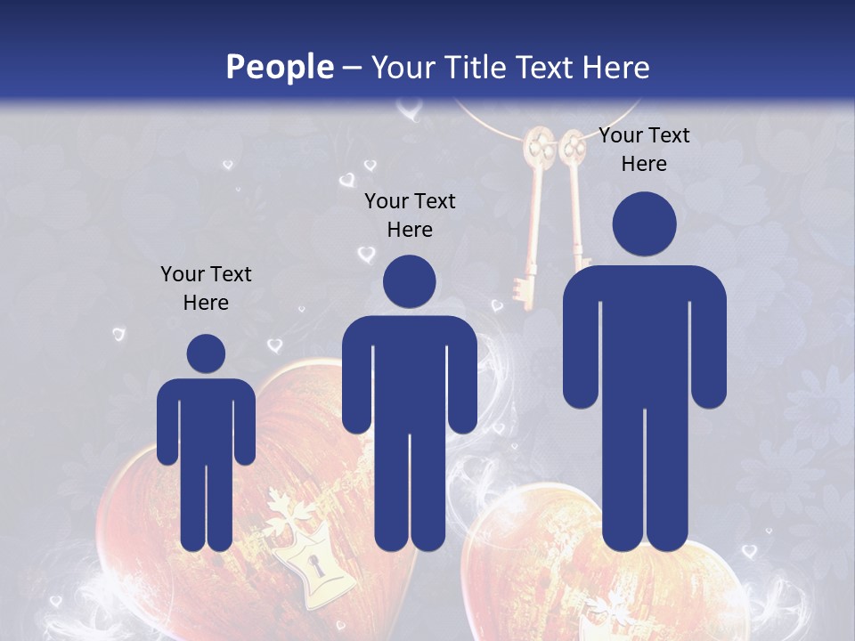 Valentine Day Wall PowerPoint Template