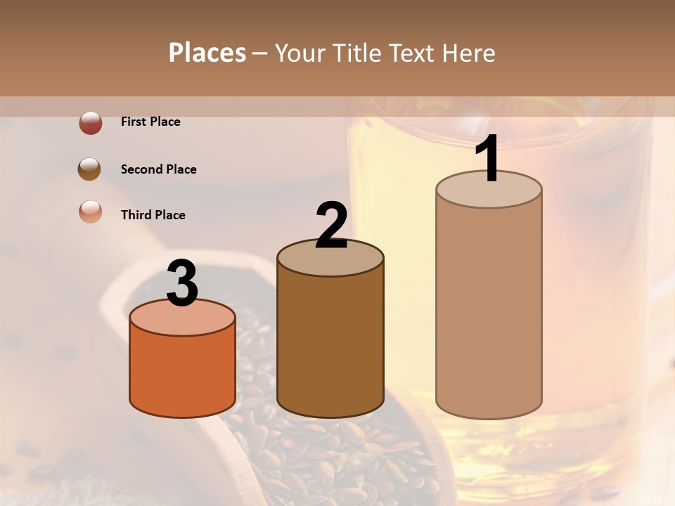 Flaxseed Oil PowerPoint Template