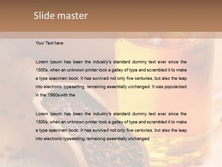 Flaxseed Oil PowerPoint Template