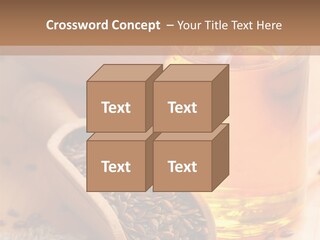Flaxseed Oil PowerPoint Template