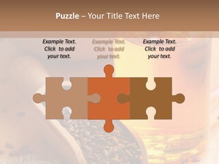 Flaxseed Oil PowerPoint Template