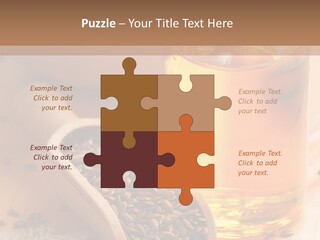 Flaxseed Oil PowerPoint Template