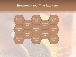 Flaxseed Oil PowerPoint Template