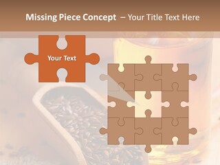 Flaxseed Oil PowerPoint Template