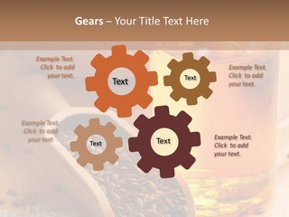Flaxseed Oil PowerPoint Template
