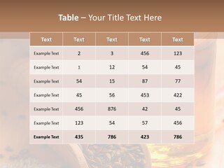 Flaxseed Oil PowerPoint Template
