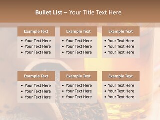Flaxseed Oil PowerPoint Template