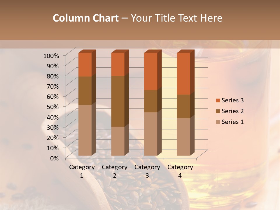 Flaxseed Oil PowerPoint Template