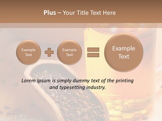 Flaxseed Oil PowerPoint Template