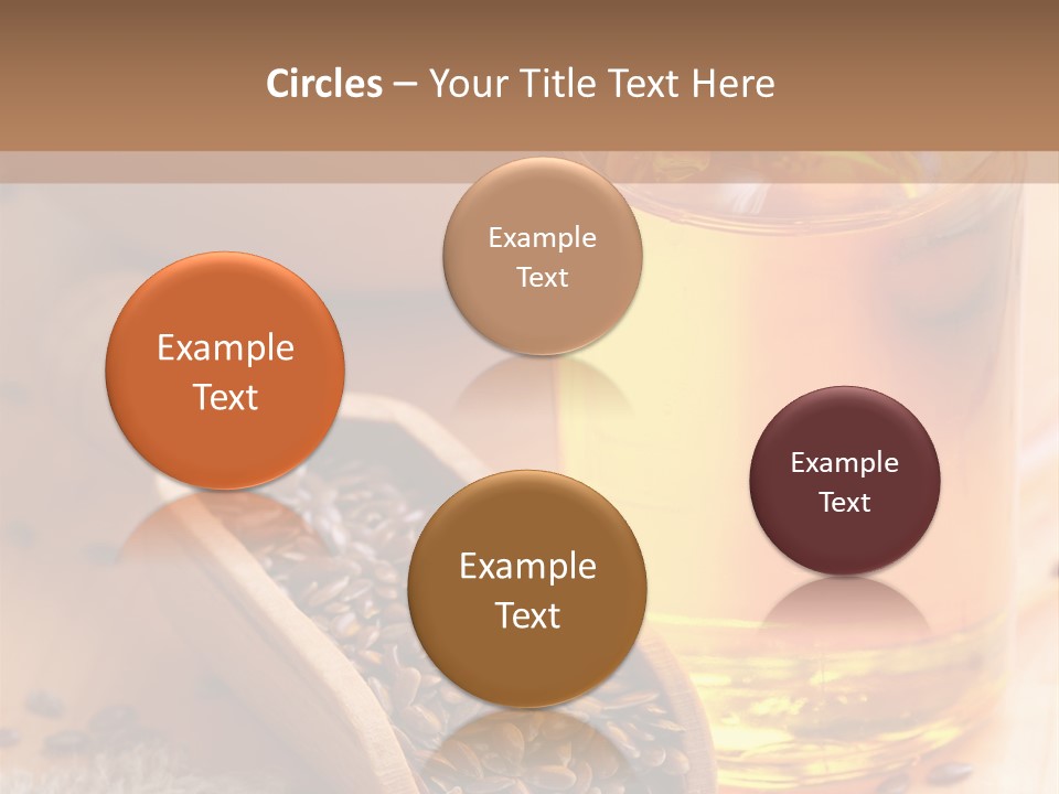 Flaxseed Oil PowerPoint Template